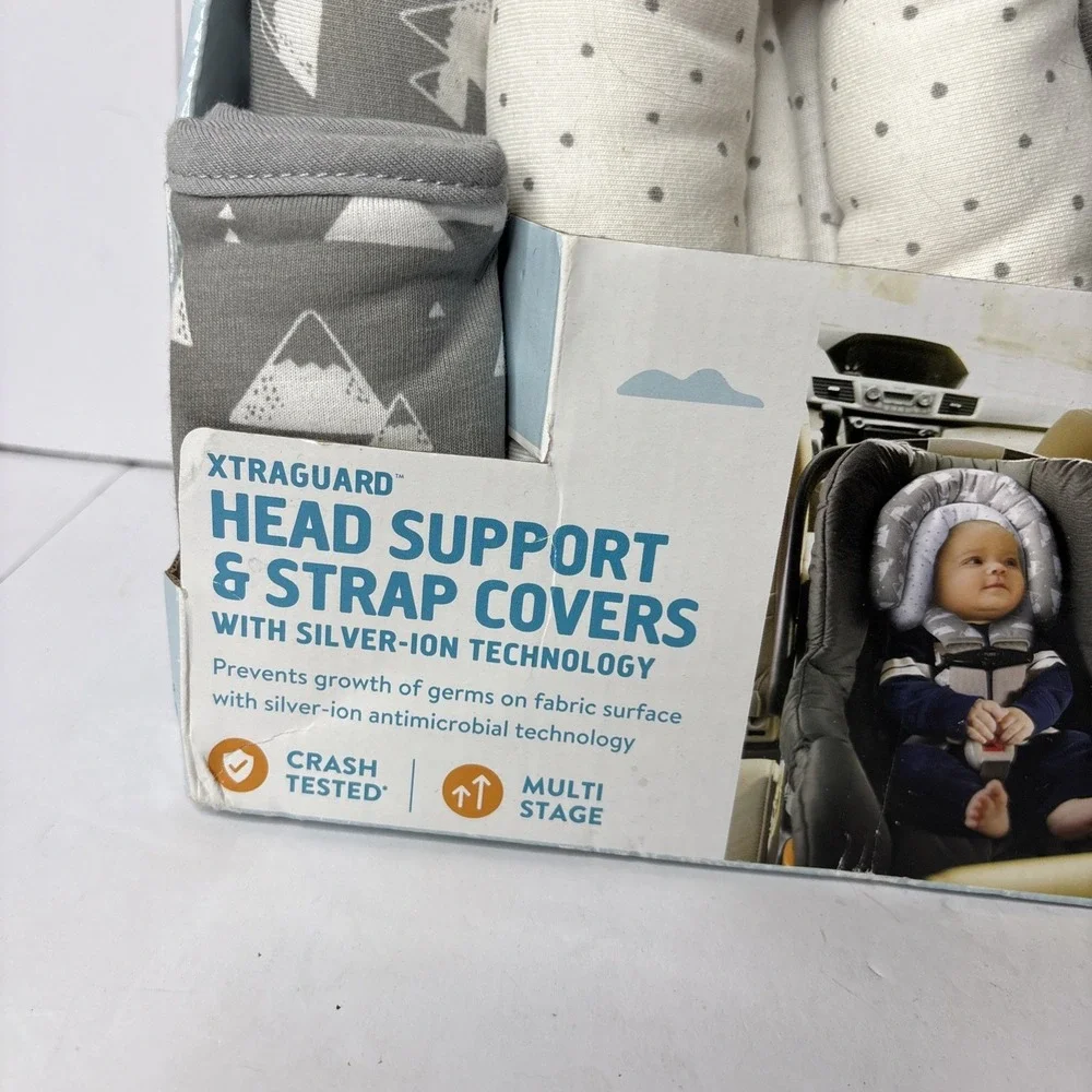 NEW - XtraGuard™ Head Support & Strap Covers – Comfort & Protection for Newborns